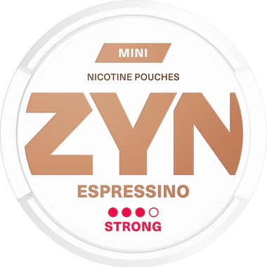 Zyn - Snuss - Mini Rich Tobacco Pouches - Espressino - Strong - 6MG 