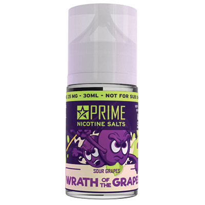 Prime - Nic Salts -  Wrath of Grape - 25MG 30ML 