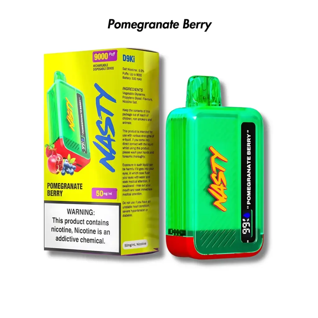 Nasty - Pomegranate Berry - 9000 Puffs - 5%