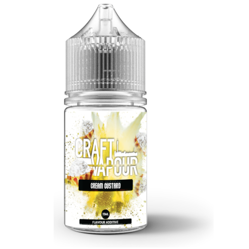 15ML Flavour - Craft Vapour - Cream Custard - 30ML 