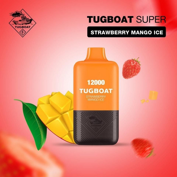 Tugboat - Strawberry Mango -12000 Puffs - 5%  