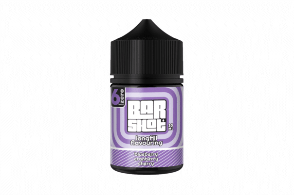 Long Fill - Bar Shot 6Zero - Blueberry Cherry Cranberry - 30ML  