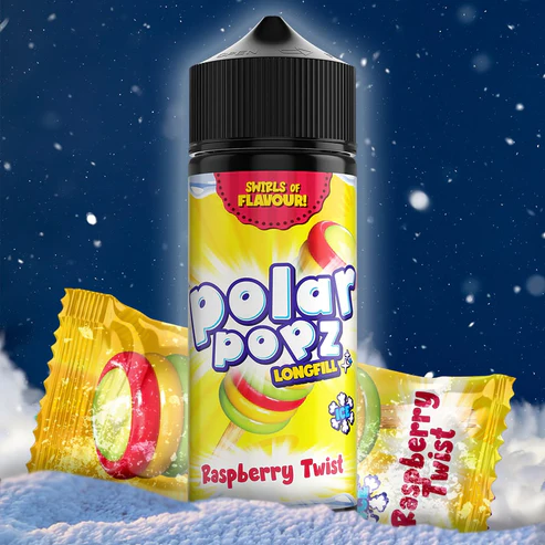 Long Fill - Polar Popz -  Raspberry Twist Ice - 30ML 