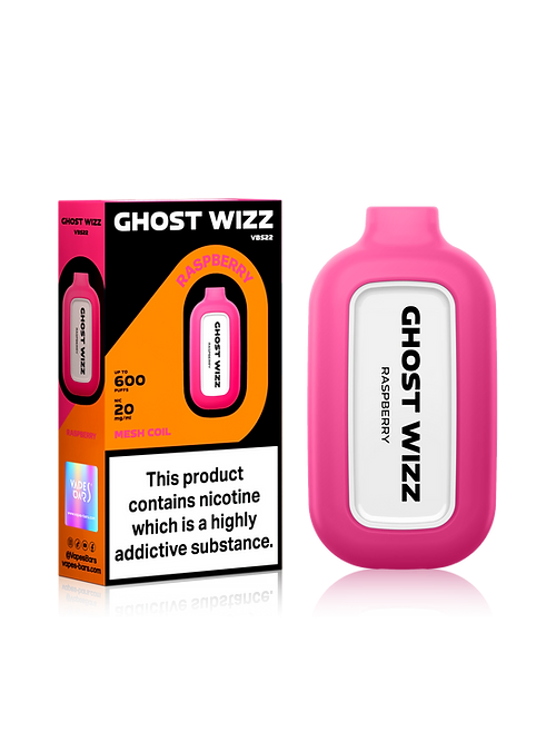 Ghost - Raspberry - 600 Puffs 2%