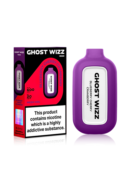 Ghost - Blueberry Cherry Cranberry - 600 Puffs