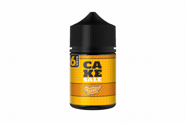 Long Fill - Cake  Sale 6Zero - Custard Cake - 60ML