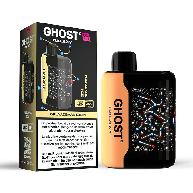 Ghost - Galaxy - Caribbean Crush - 25000 Puffs 3.5%  