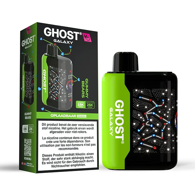 Ghost - Galaxy - Gummy Bears - 25000 Puffs 3.5%    