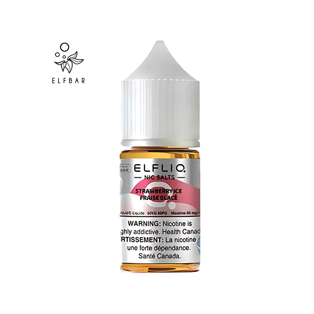 ElfLiq - Nic Salts - Strawberry Ice- 50MG 30ML  