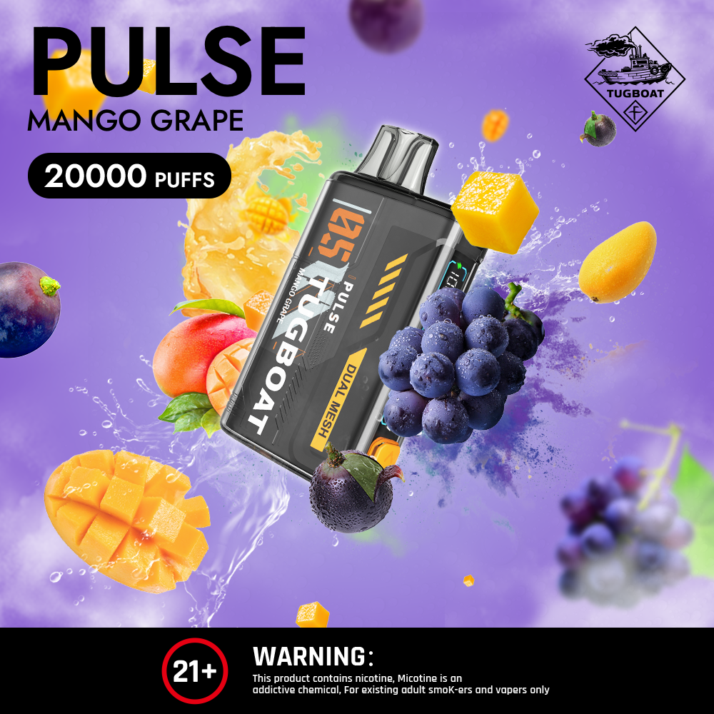 Tugboat - Mango Grape - 20000 Puffs - 5%  