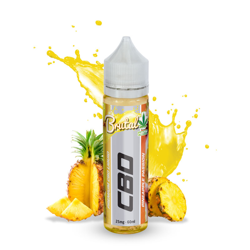 Brutal - CBD - Pineapple Passion Ice - 60ML  25MG 