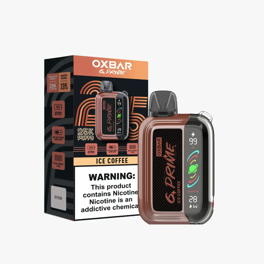 Oxbar - GPrime - Ice Coffee - 25000 Puffs - 5% 