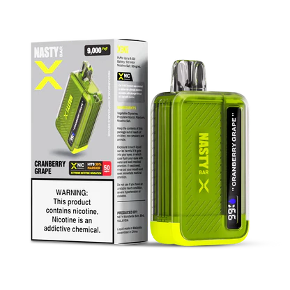 Nasty - Cranberry Grape - X Series - 9000 Puffs - 5%
