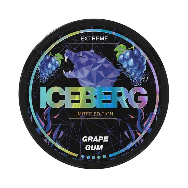 Snuss - Iceberg - Extreme - Grape Gum - 50MG  