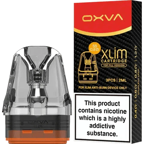 Oxva - Xlim SS - Mesh Pod - 0.8Ohm 
