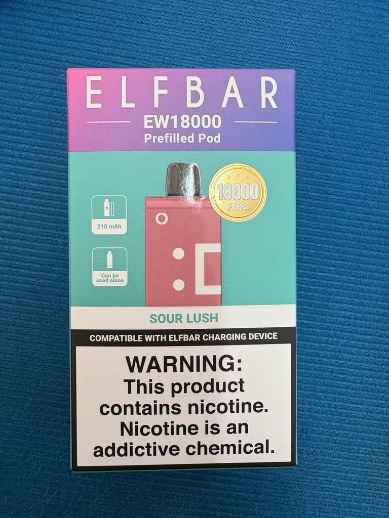 Elf Bar - EW18000 - Cartridge - Sour Watermelon 5%
