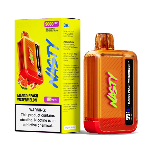 Nasty - Mango Peach Watermelon - 9000 Puffs - 5%