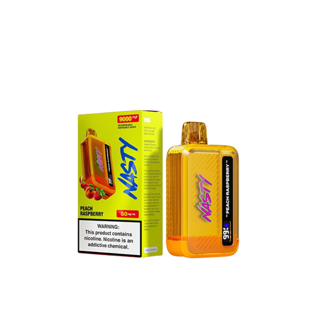 Nasty - Peach Raspberry - 9000 Puffs - 5% 