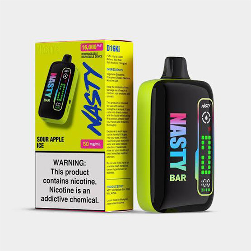 Nasty - Sour Apple - 16000 Puffs - 5%