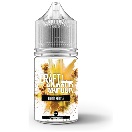 15ML Flavour - Craft Vapour - Peanut Brittle - 30ML   