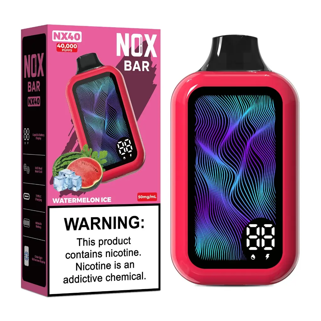 Nox Bar - Watermelon Ice - 40 000 Puffs - 5%   