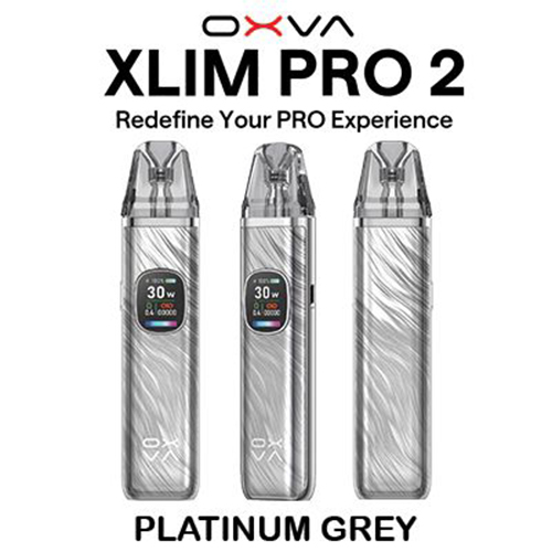 Oxva - Xlim - Pro Pod V2 - Platinum Grey