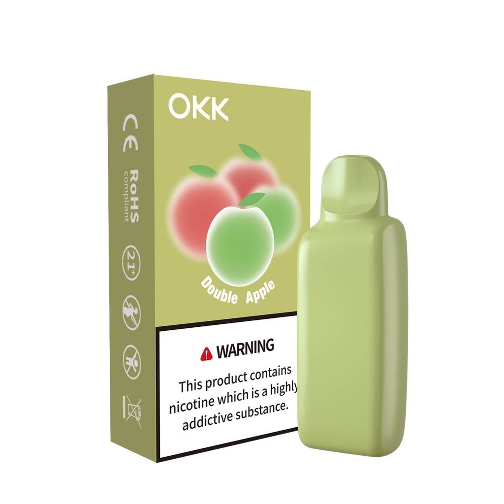 OKK - Double Apple - 5000 Puffs - 35MG