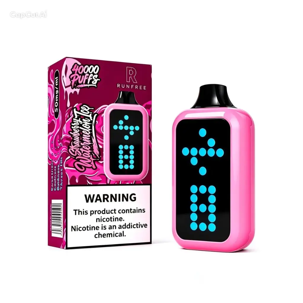 RunFree - Strawberry Watermelon - 40 000 Puffs - 5% 