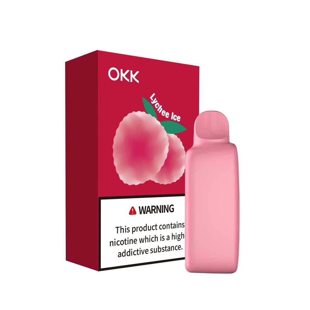 OKK - Lychee Ice  - 5000 Puffs - 35MG