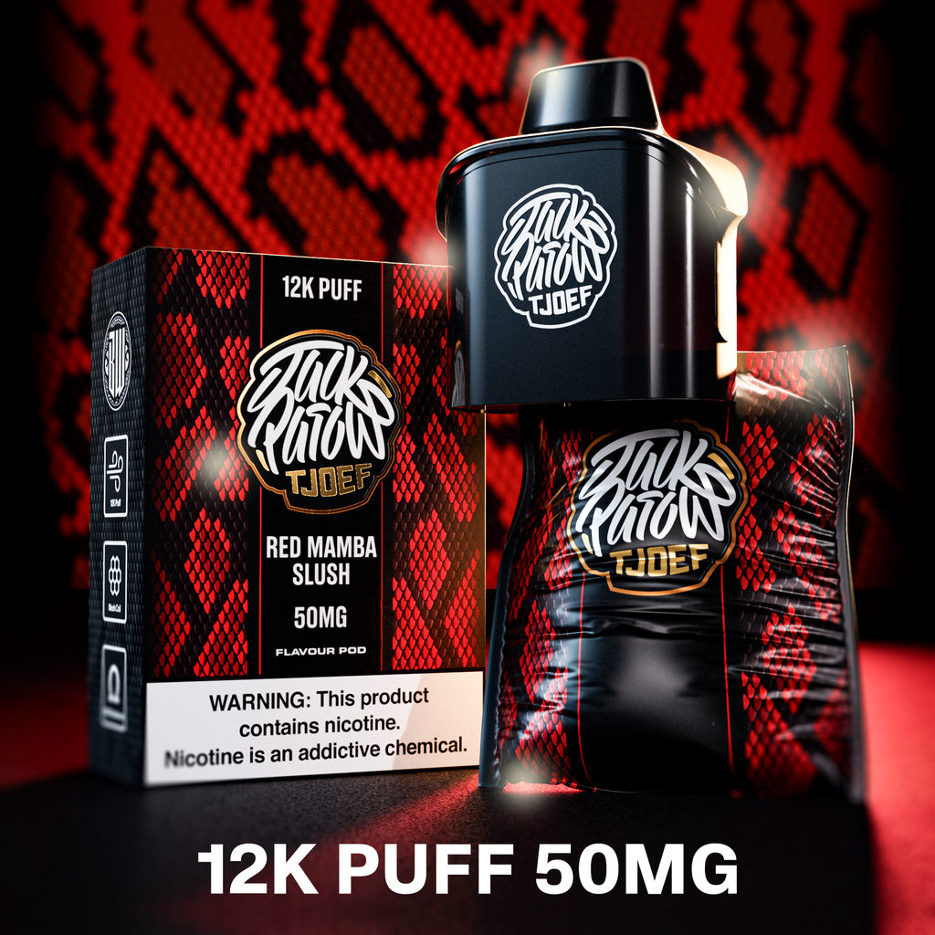 Jack Parrow - Cartridge - Red Mamba Slush -12 000 Puffs 5%