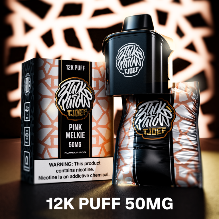 Jack Parrow - Cartridge - Pink Melkie - 12 000 Puffs 5%  