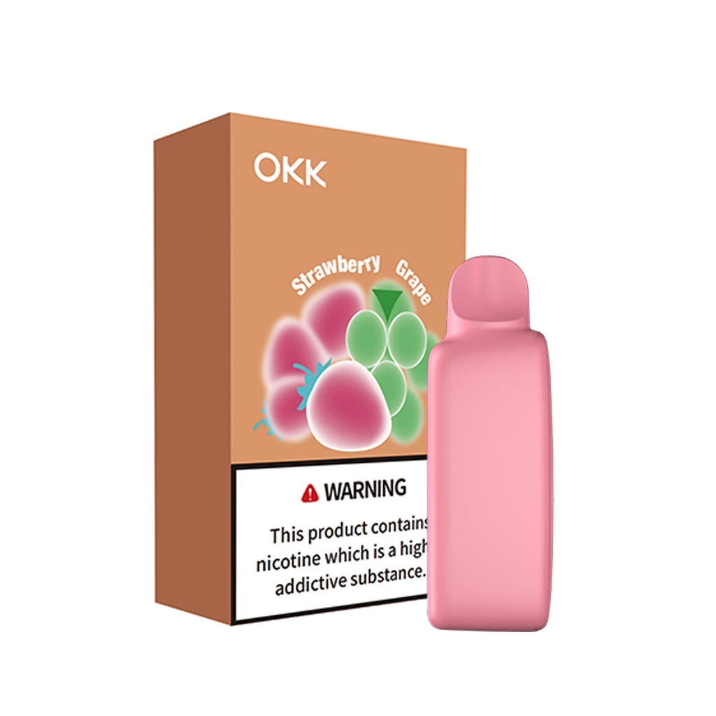 OKK - Strawberry Grape - 5000 Puffs - 5%