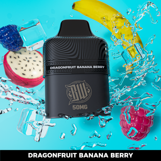 Bewolk - Dragonfruit Banana Berry - 6000 Puffs - 2%