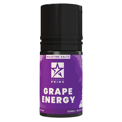 Prime - Nic Salts - Grape Energy - 50MG 30ML  