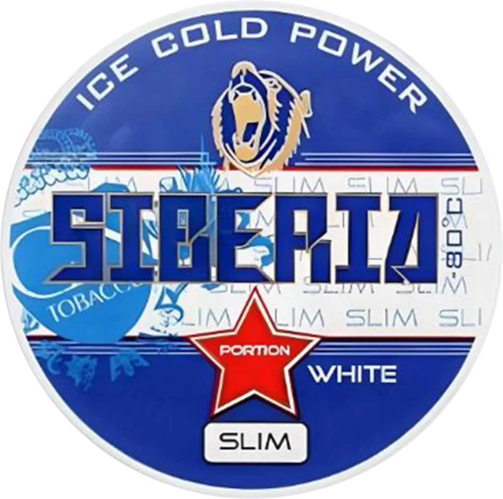 Snuss - Siberia - Blue Slim White - 24MG 