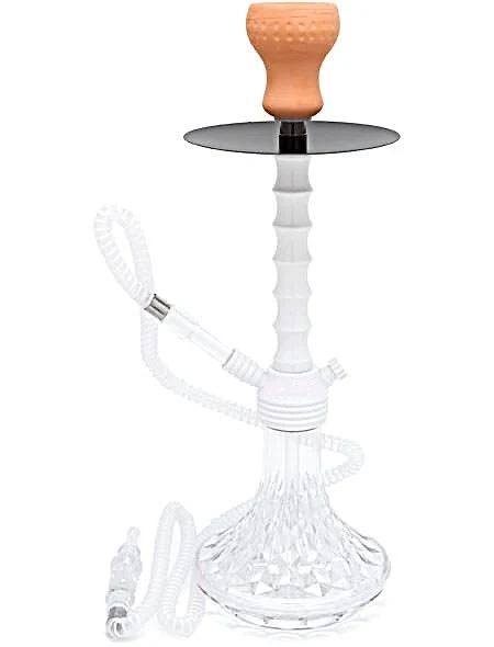 Hubbly - Acrylic Hookah - White