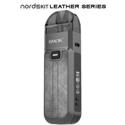 Smok - Nord 5 - Pod System - Leather Series - Grey