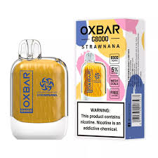 Oxbar - Strawberry Banana - 8000 Puffs - 5% 