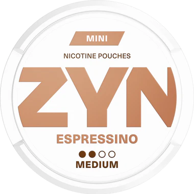 Zyn - Snuss - Mini Rich Tobacco Pouches - Espressino - Medium - 3MG