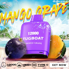 Tugboat - Mango Grape -12000 Puffs - 3%