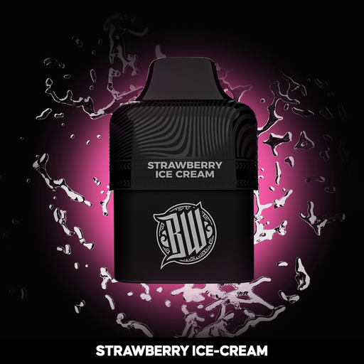 Bewolk - Strawberry Ice Cream - 6000 Puffs - 2%