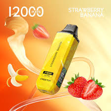 Freeton - Strawberry Banana - 12000 Puffs - 5%  