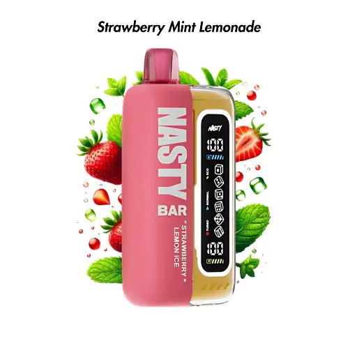 Nasty - Strawberry Mint lemonade - 20000 Puffs - 5% 