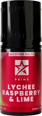 Prime - Nic Salts - Lychee Raspberry Lime - 35MG 30ML 