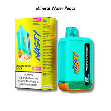 Nasty - Minerale Water Peach - 9000 Puffs - 5%