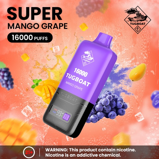 Tugboat - Mango Grape - 16000 Puffs - 5%