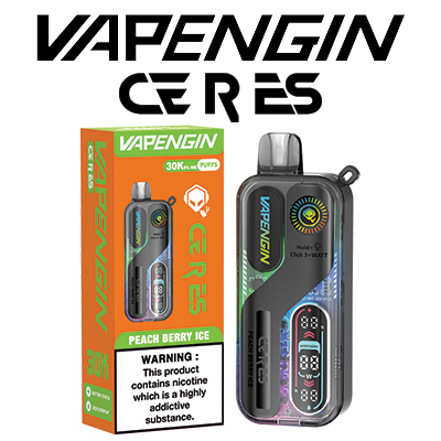 Vapengin Ceres - Peach Berry - 30000 Puffs - 5% 