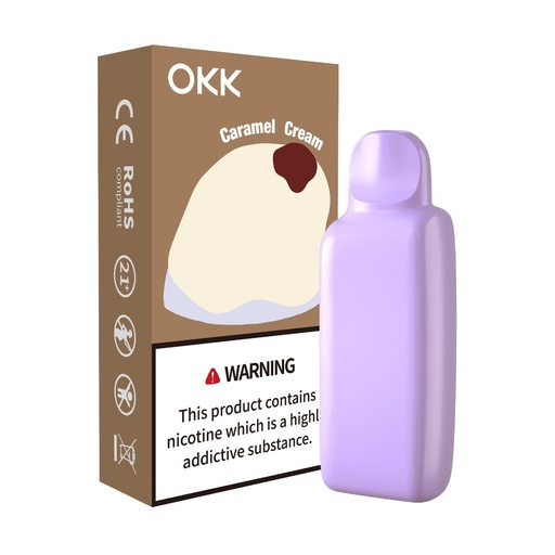 OKK - Caramel Cream - 5000 Puffs - 35MG 