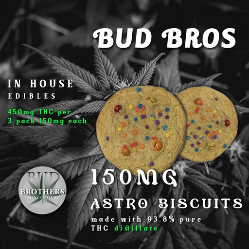 Bud Brothers - THC Astro Biscuits - 150MG