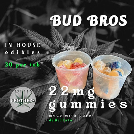 Bud Brothers - THC Gummies - 22MG